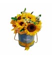 Box con girasoles