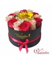 Box con Rosas y Chocolates