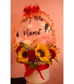 Box de Girasoles y Rosas