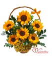 Canasta de Girasoles