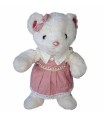 Peluche Osita con vestido rosado