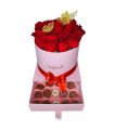 Box chocolatero y Rosas